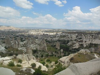 Fototapeta na wymiar view of the stone city