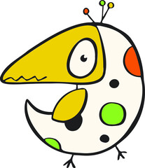 design of bird and nightingale logo. Collection of bird and small icon for stock.