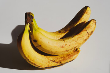 bananas on a light background