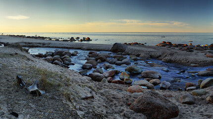 Panorama of the Gulf of Finland
