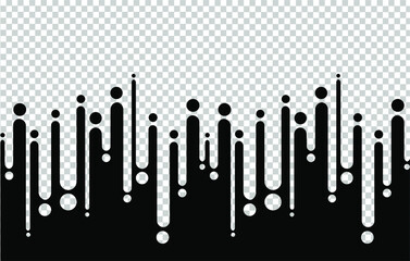 Abstract irregular geometric texture. Line transition pattern background.
