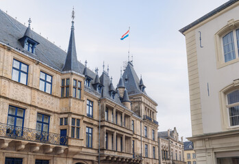 Fototapeta na wymiar Grand Ducal Palace - Luxembourg City, Luxembourg