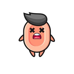 the dead soap mascot character