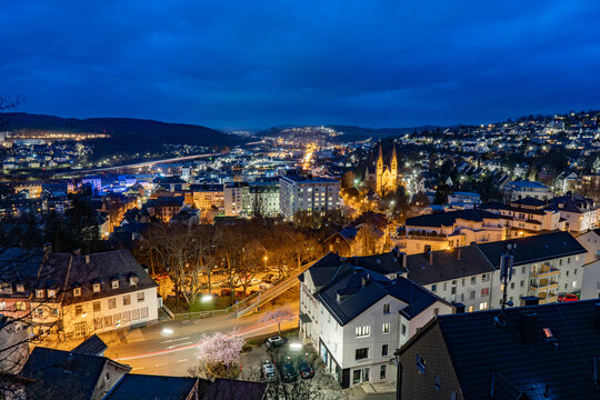 Stadt Siegen Panorama