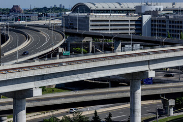 YYZ Airport and highways