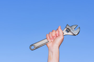 モンキーレンチ　スパナ　【 メインテナンス イメージ 】