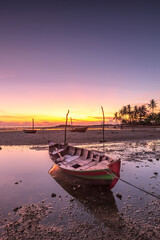 Wonderful Sunrise at Batam Bintan Island Indonesia