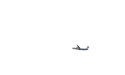 Fototapeta na wymiar aircraft isolated on white background