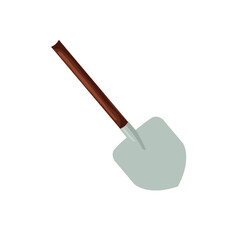 shovel isolated on white