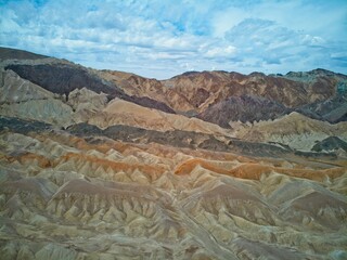 Death Valley 20 Mule Road Aerial Photo