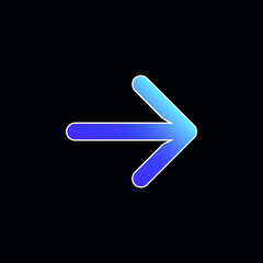 Arrows blue gradient vector icon