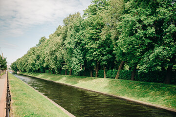'Swan Canal' is a waterway located in Saint Petersburg.
