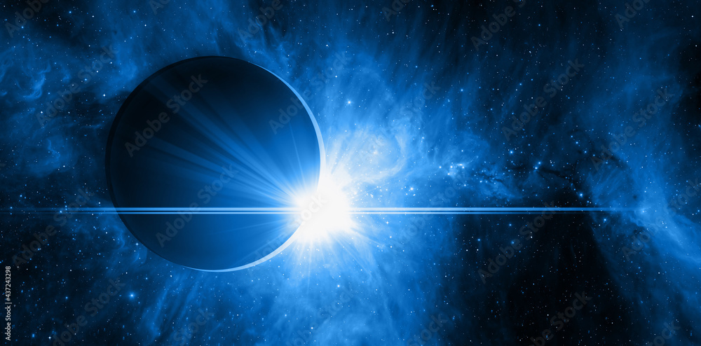 Poster solar eclipse 