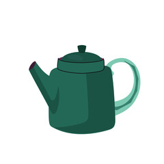 teapot isolated on white