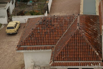 techos de color rojo