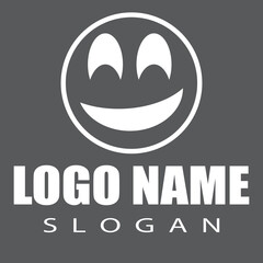 Smile emotion icon vector illustration design template