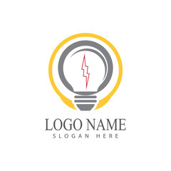 light bulb symbol vector design illustration