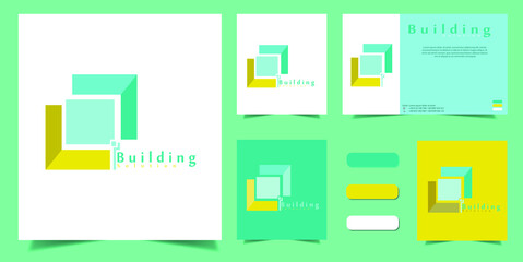 Building solution banner template