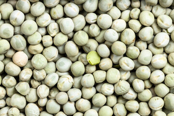 background - many dried whole green peas