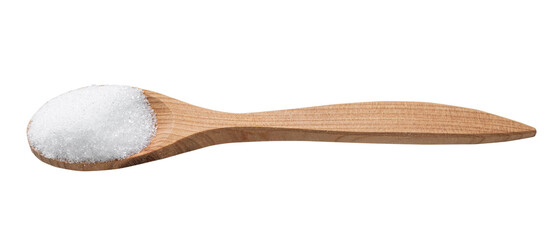 crystalline erythritol sugar substitute in spoon