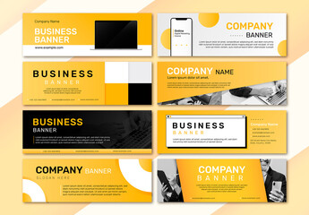 Company Banner Editable Layout