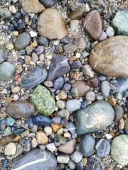 stones on the beach