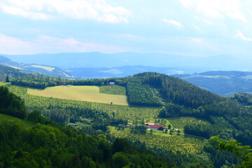 Landschaft im südlichen Niederösterreich