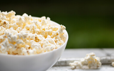 popcorn in bowl