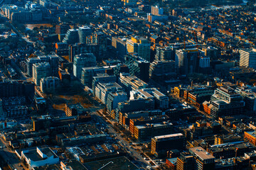 Fototapeta premium Toronto, Ontario, Canada , Aerial view of of Downtown in Toronto, Ontario, Canada