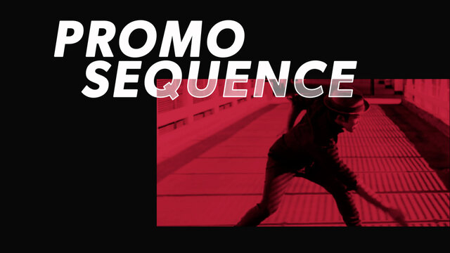 Modern Promo Sequence with Media Replacements & Logo