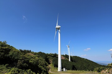 青山高原の風車群