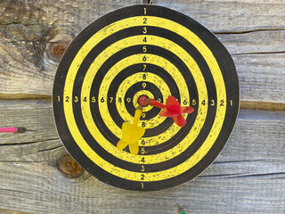 Dart is an opportunity and Dartboard is the target and goal. opportunity, risk management, business...