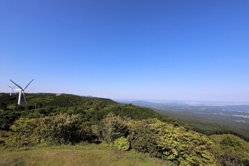 青山高原の風車群
