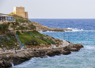 Xlendi Tower at Munxar Gozo