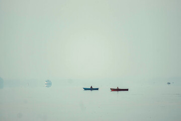 Fishermen at dawn