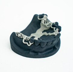 Tooth dental crowns created on 3d printer