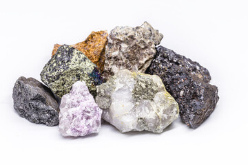 collection of stones extracted in brazil, mineralogy, brazilian mineral wealth