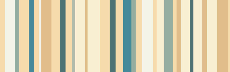 Fototapeta premium Pastel striped background, 70s retro style. Modern fabric design, cover or headband in soft light shades.