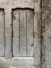 Fototapeta premium Old wooden surface with texture background vertical