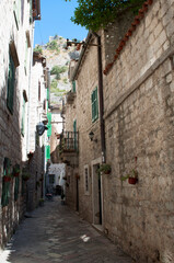 Old Alley in Kotor, Montenegro