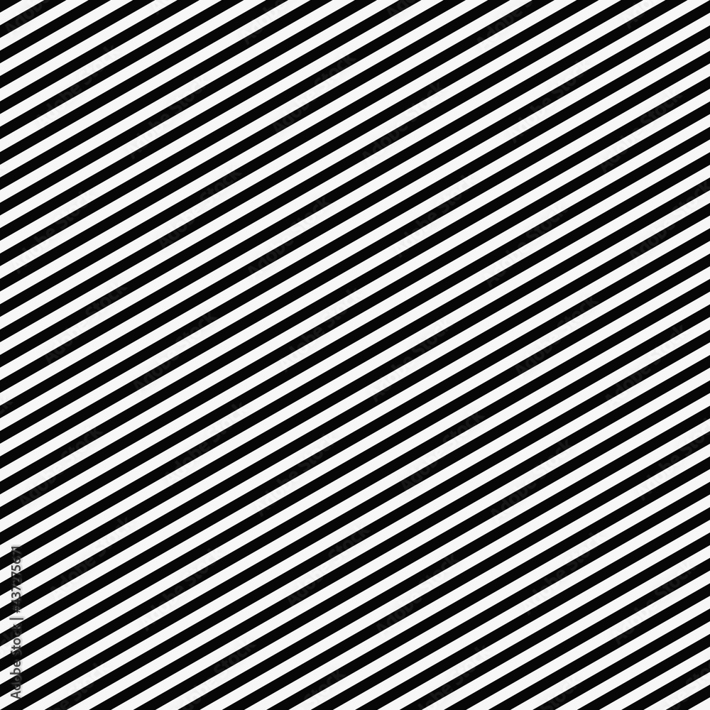 Poster diagonal stripes. seamless black and white lines diagonal position.