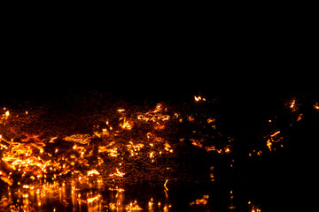 Feuer Funken Sparks Glühen