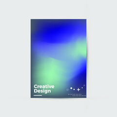 Naklejka na ściany i meble Modern abstract geometric design layout. Company identity brochure template. EPS10. Business presentation vector. A4 vertical orientation front page mock up.