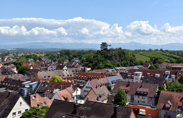 Obraz premium Breisach am Rhein im Frühling