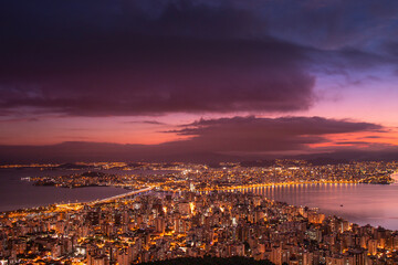 Vista Mirante da Cruz - Florianópolis - Santa Catarina
