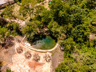 stone bridge in the park tingo maria