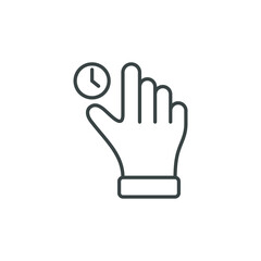 hand gesture simple icon