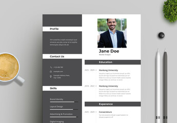 Clean Resume & Cover Letterset