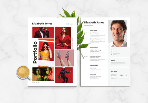 Portfolio Clean Resume