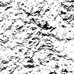 Rough black and white texture vector. Distressed overlay texture. Grunge background. Abstract textured effect. Vector Illustration. Black isolated on white background. EPS10